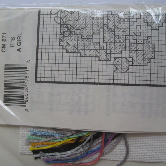 Lot of 5 Vintage 1987 Dale Burdett Framed Country Cross Stitch Kits NEW SEALED - Picture 6 of 12